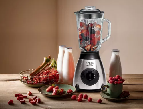 Adler AD 4070 Turmixgép - Fekete/Ezüst, 800W