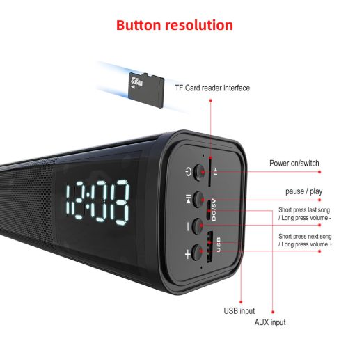 Adler AD1191 Ébresztóóra hangszóróval