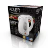 Adler AD1207 Vízforraló, 2000W, Fehér