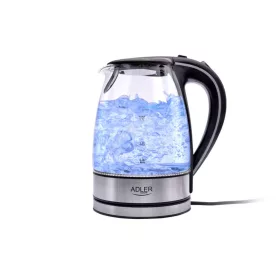 Adler AD1225 Elektromos Vízforraló, 1,7L, 2000W, Inox