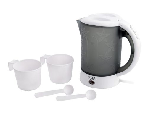 Adler AD1268 utazó vízforraló 2db pohárral