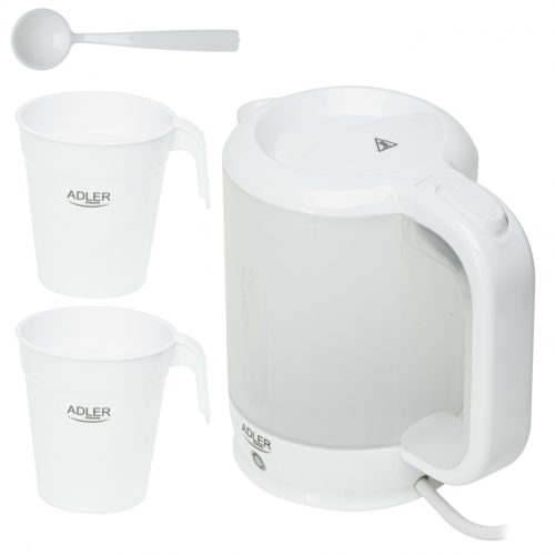 Adler AD1381 Elektromos vízforraló,utazó 0,5l