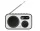 Adler AD1906 PLL AM/FM digitális rádió