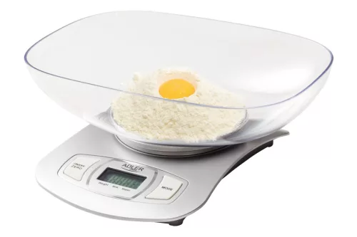 Adler AD3137s 5kg 1.5L ezüst digitális konyhai mérleg