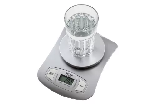 Adler AD3137s 5kg 1.5L ezüst digitális konyhai mérleg