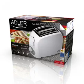 Adler AD3201 Kenyérpirító, 750W, Fehér