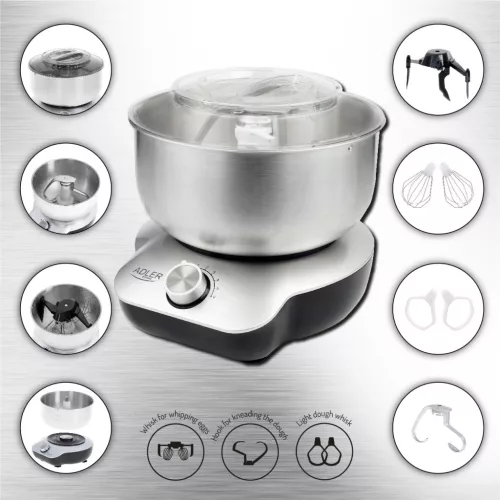 Adler AD4222  360 fokban elforgatható mixer