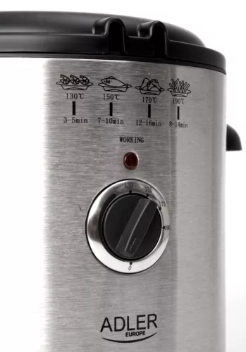 Adler AD4905 Olajsütő, 1000W, Inox