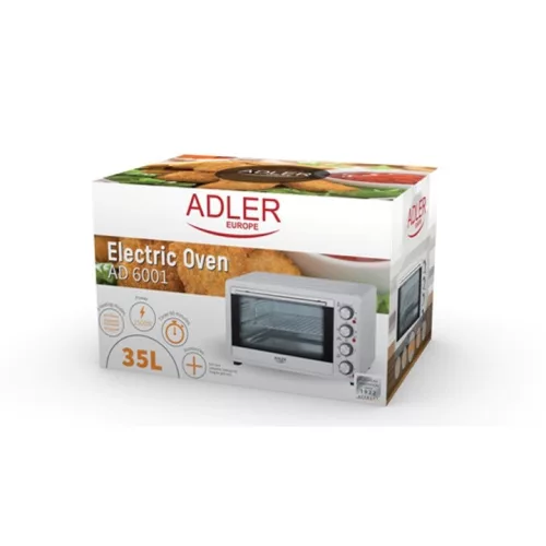 Adler AD6001 Elektromos sütő 35L