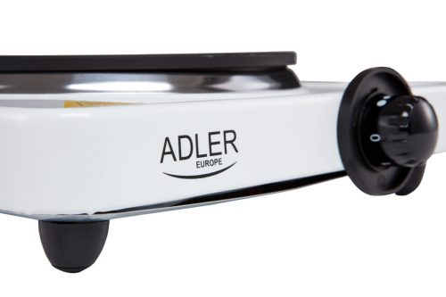 Adler AD6503 1 személyes főzőlap, 185mm-es főző felület, 1500W, Fehér