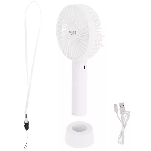 Adler AD7331w Hordozható mini ventilátor