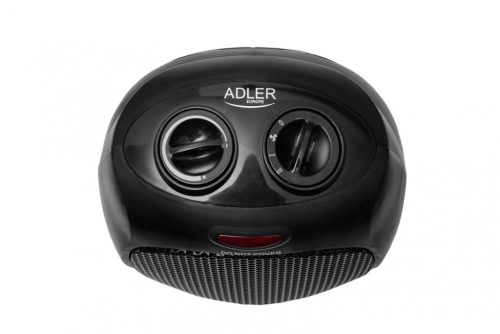 Adler AD7702 1500W Hűvös/meleg levegős kerámia fekete fűtőventilátor