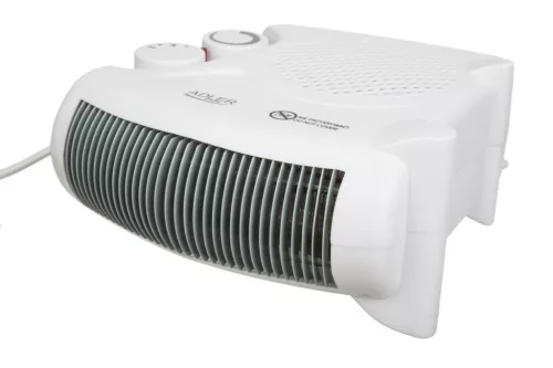 Adler AD77 Hősugárzó, 1000-2000W, Fehér