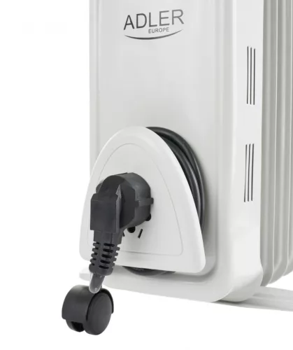 Adler AD7807 7 tagú Olajradiátor, 1500W, szürke