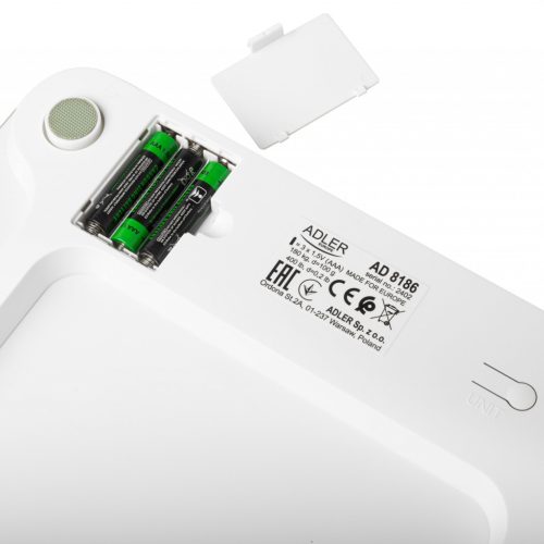 Adler AD8186w Diagnosztikai okos mérleg