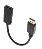 Well ADAPT-HDMIF-DPM-02BK-WL DisplayPort 1.1-dugós csatlakozó -HDMI-csatlakozóhüvely passzív 0,2 m, fekete