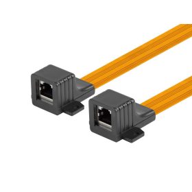 LANBERG RJ45 INLINE CSATLAKOZÓ VÉKONY ABLAKOS KÁBEL 23CM