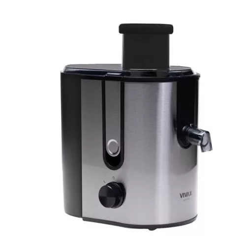 Vivax AJ-400 gyümölcscentrifuga 400W – Fekete/Ezüst