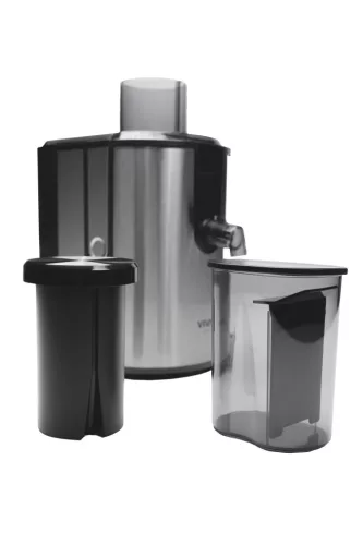 Vivax AJ-400 gyümölcscentrifuga 400W – Fekete/Ezüst