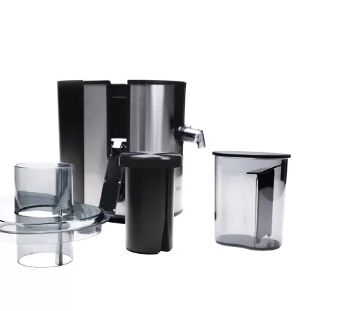 Vivax AJ-400 gyümölcscentrifuga 400W – Fekete/Ezüst