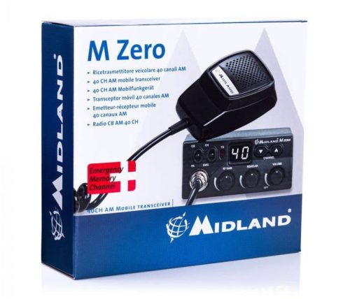 Midland M Zero Plus AM/FM 40 csatornás CB rádió (ALA-131-999)
