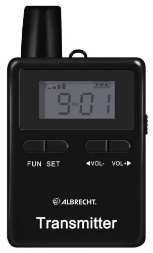 Albrecht ATR400 Tourist Guide adó/vevő szett (9+1db + hordtáska) (ALA-385-999)