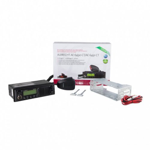 Albrecht AE 6491 VOX CTCSS AM/FM 12/24V CB rádió (ALA-423-999)