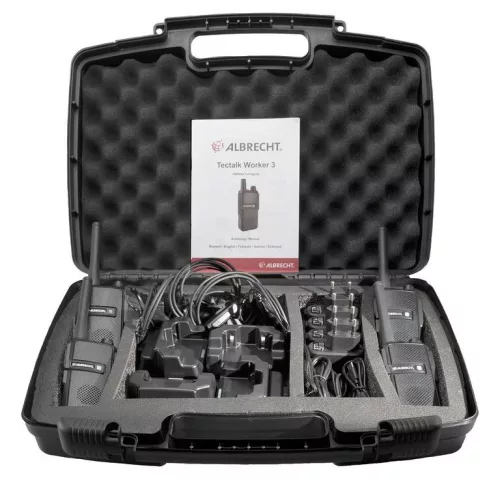 Albrecht TecTalk Worker 3 professzionális PMR adóvevő rádió 2 pár (ALA-487-999)