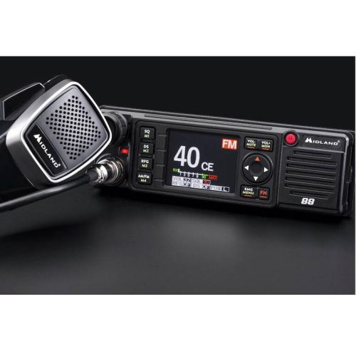 Midland M-88 CB rádió színes kijelzővel, VOX (ALA-523-999)