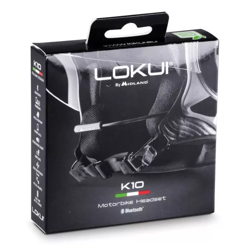 Midland Lokui K10 motoros Bluetooth fejszett (ALA-550-999)