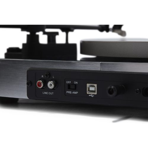 Aiwa APX-680BT/BK Prémium szíjhajtású forgótányéros analóg lemezjátszó Bluetooth funkcióval