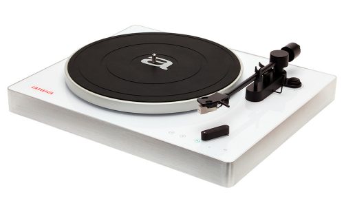 Aiwa APX-680BT/WT Prémium szíjhajtású forgótányéros analóg lemezjátszó Bluetooth funkcióval