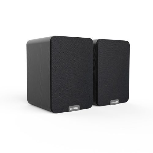 Aiwa ASP-A200BK Prémium aktív hangfal a zene szerelmeseinek és házimozi rajongóknak, fekete színben