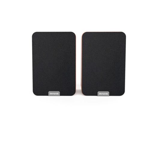 Aiwa ASP-A200BR Prémium aktív hangfal a zene szerelmeseinek és házimozi rajongóknak, barna színben