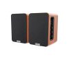 Aiwa ASP-A200BR Prémium aktív hangfal a zene szerelmeseinek és házimozi rajongóknak, barna színben