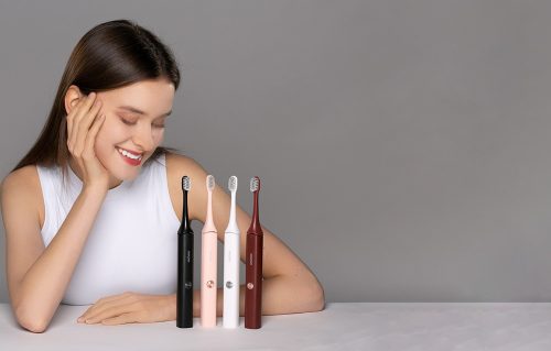 Enchen Aurora T+ Szónikus fogkefe - rózsaszín