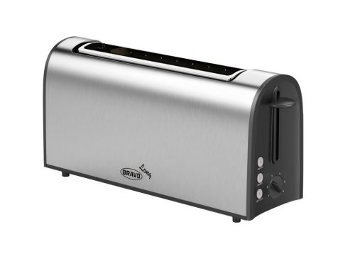 Bravo B-4678 Kenyérpirító, inox 850W