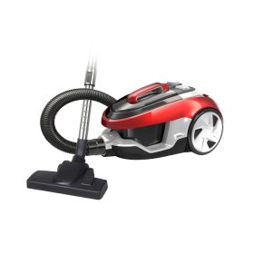   Bravo Busta B-4699 porszívó porzsák nélküli 800W, HEPA szűrővel, piros-szürke