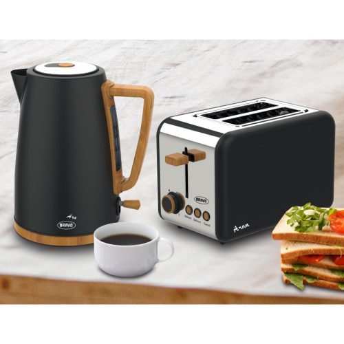 Bravo Ara B-4936 fekete Elektromos vízforraló 1,7L, 2200W