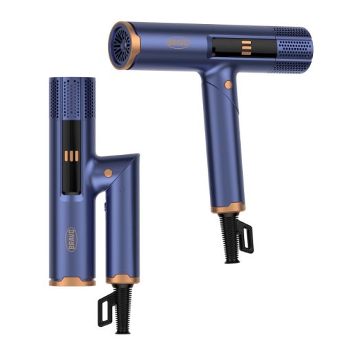 Bravo Via hajszárító BLDC motorral és összecsukható fagantyúval, kék B-5007BL