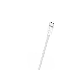   Jellico B1 USB-C adat- és töltőkábel, 3.0 gyorstöltés, 3,1A, 1m, fehér