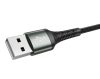 Jellico B10 USB-C kábel 3,1A 1 m, fekete 