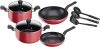 Tefal Super Cook Non Stick Thermo-spot 9 db-os, piros, alumínium, B243S986