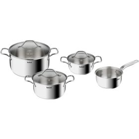   Tefal B864S734 Edénykészlet SS G6 INTUITION– Inox, indukciós (7 részes)