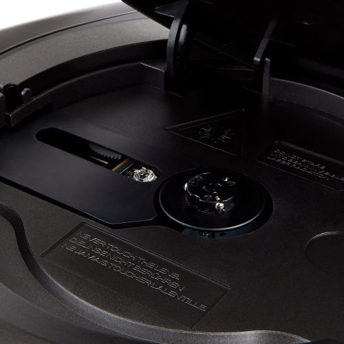 Aiwa BBTC-550BK Hordozható Retro Stílusú Kazetta, CD, MP3, USB, Bluetooth rádió fekete színben