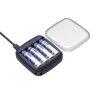 Xtar BC4 - 4 Töltőhelyes 1,5V Li-Ion / 1,2V NiMH Akkumulátor Töltő