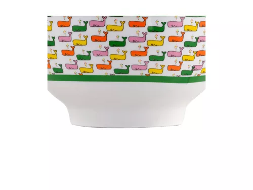 Benetton BE-0679 2 részes tál szett, 650 ml, bálnás