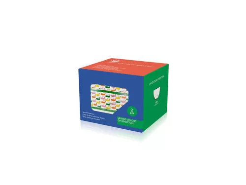 Benetton BE-0679 2 részes tál szett, 650 ml, bálnás