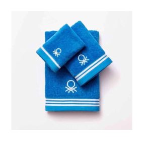 BENETTON 3 részes törülköző szett, kék BE-0834 BL