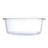 Bergner BG-25027-RD 400ml boroszilikát üveg ételtároló